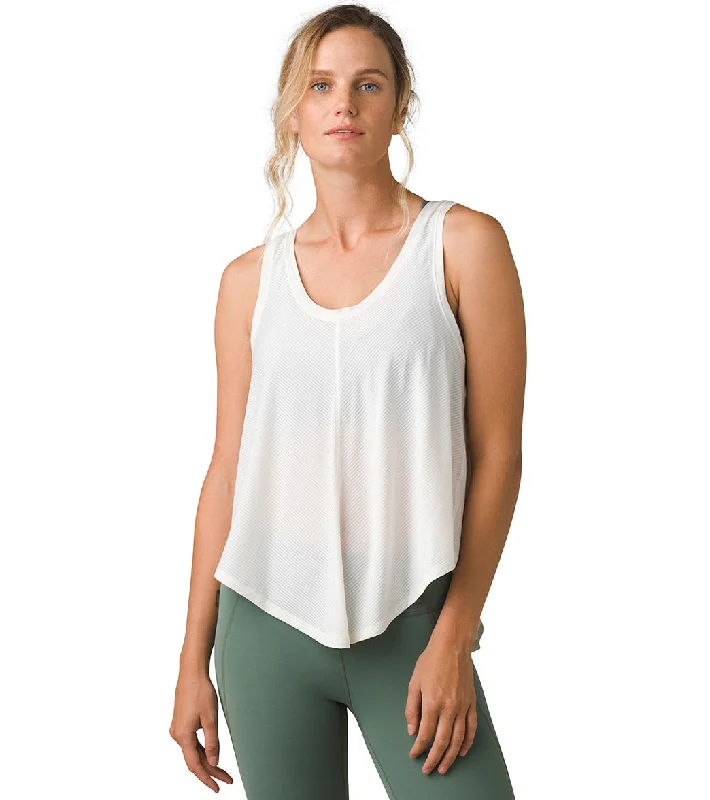 prAna Eldora Yoga Tank Soft White