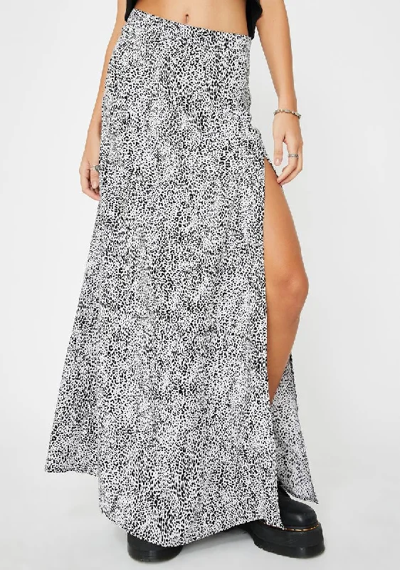 Leo Spot Shayk Maxi Skirt