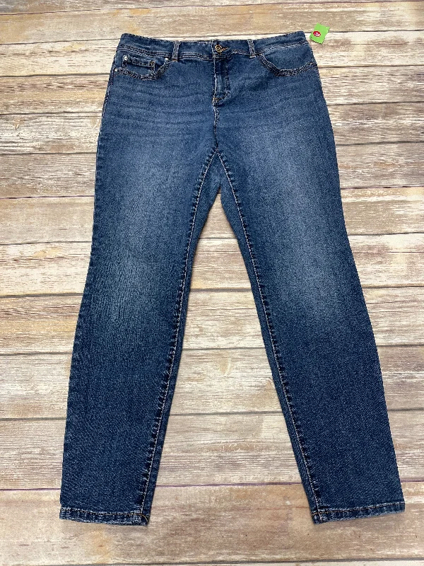 Blue Denim Jeans Skinny Inc, Size 16