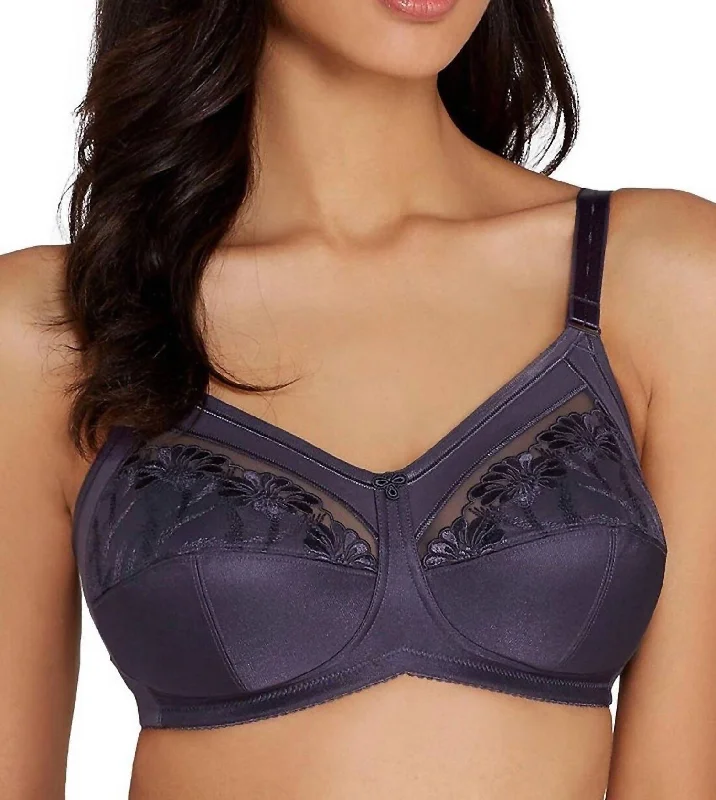 Comfort Women's Non-Wired Comfort Bra In Prey Pearl