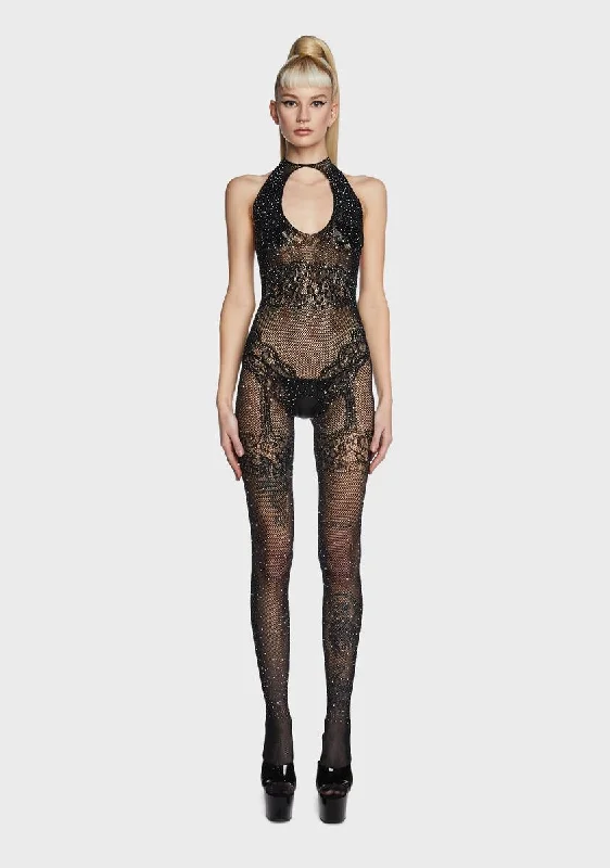 Cozy Session Fishnet Bodystocking