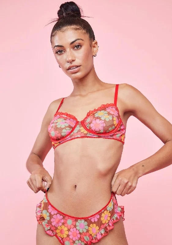 Groove With Me Mesh Bra