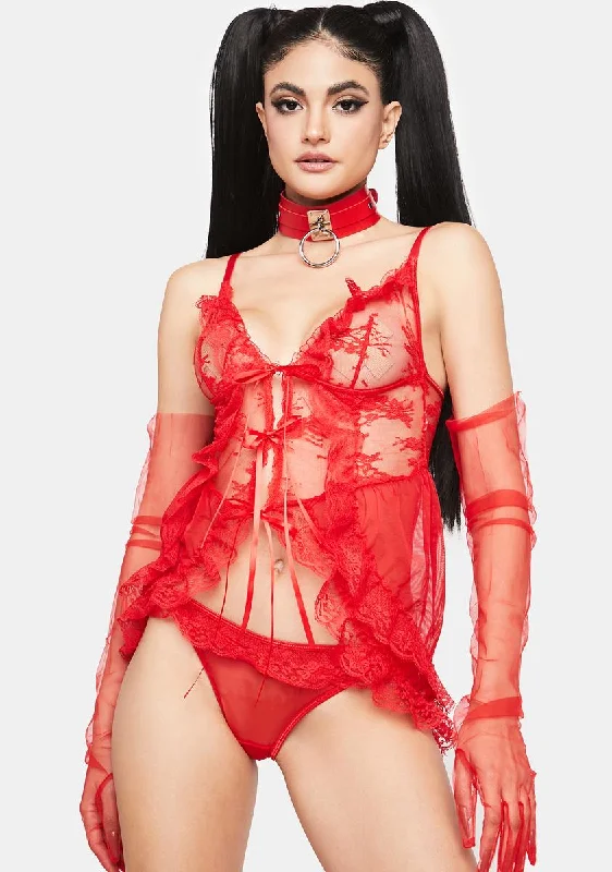 Lover Hot Revenge Lingerie Set