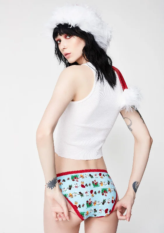 Sleigh Kitty Panty