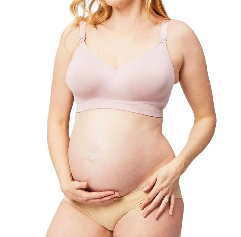 Sugar Candy Maternity Nursing Bra In Pink