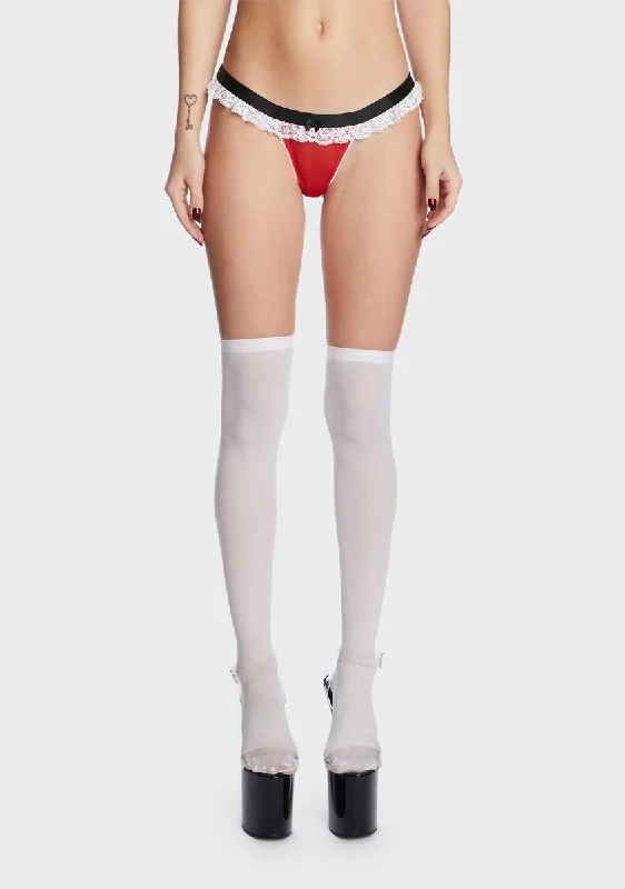 Yuletide Romp Thong Panty