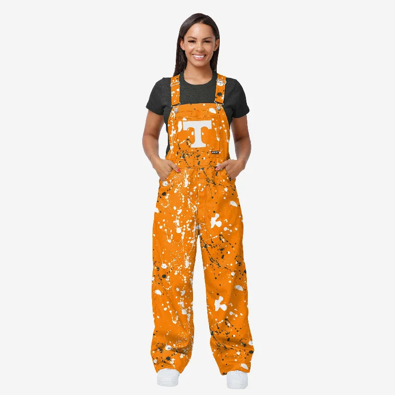 Tennessee Volunteers Womens Paint Splatter Bib Overalls