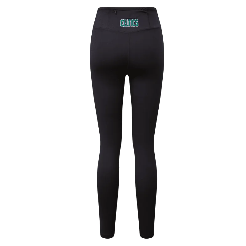 NBA BOSTON CELTICS CLASSIC WOMEN'S LUX LEGGING (BLACK)