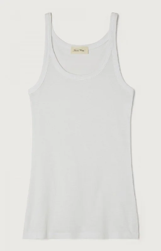 IRYSON Crew Neck Tank in White