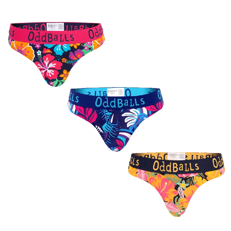 Beach Bliss Bundle - Ladies Thong 3 Pack Bundle