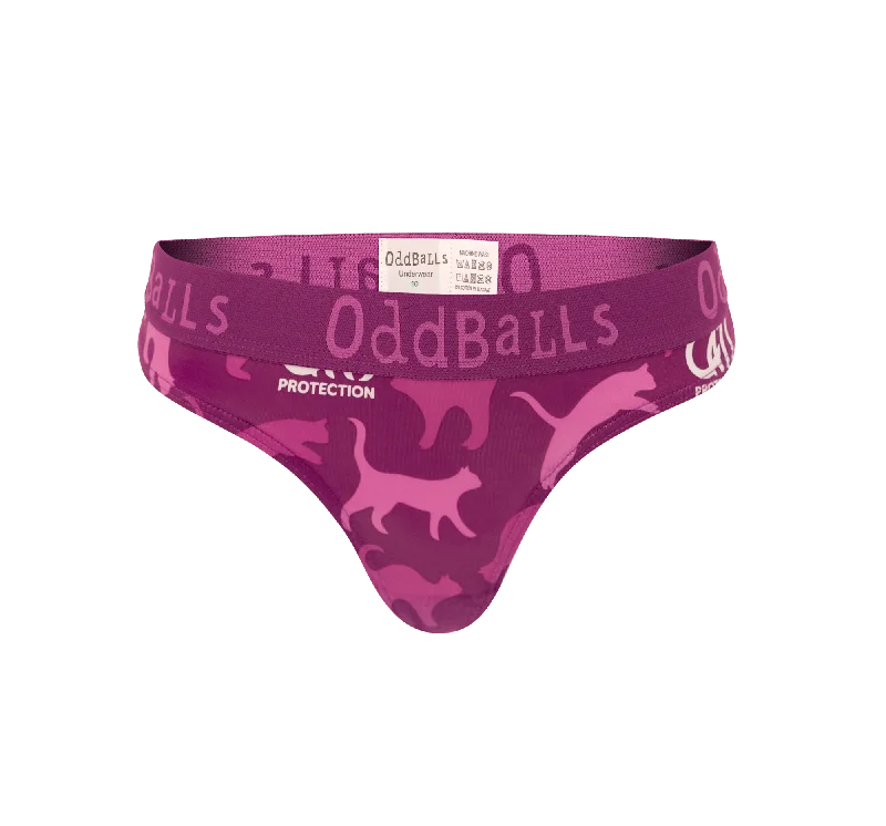 Cats Protection - Ladies Thong