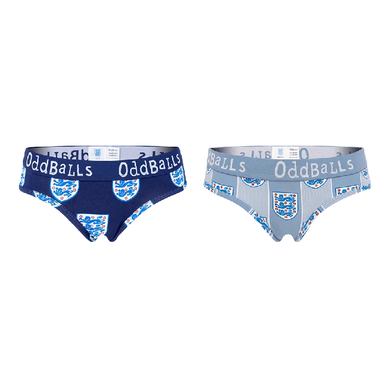 England FA Classic & Away Bundle - Ladies Briefs 2 Pack Bundle