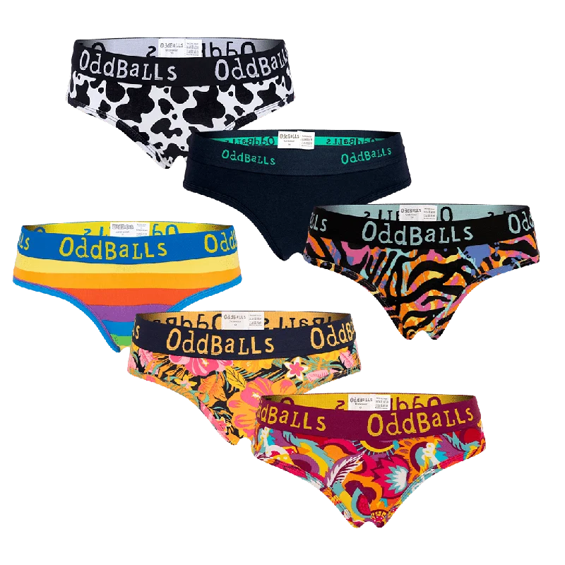 Vibrant Bundle - Ladies Briefs 6 Pack Bundle